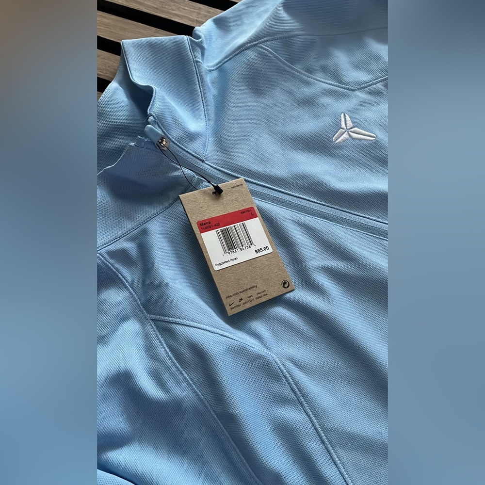 NWT Nike Kobe Dri-FIT Knit Lightweight Jacket Psychic Blue HJ8097 Size L